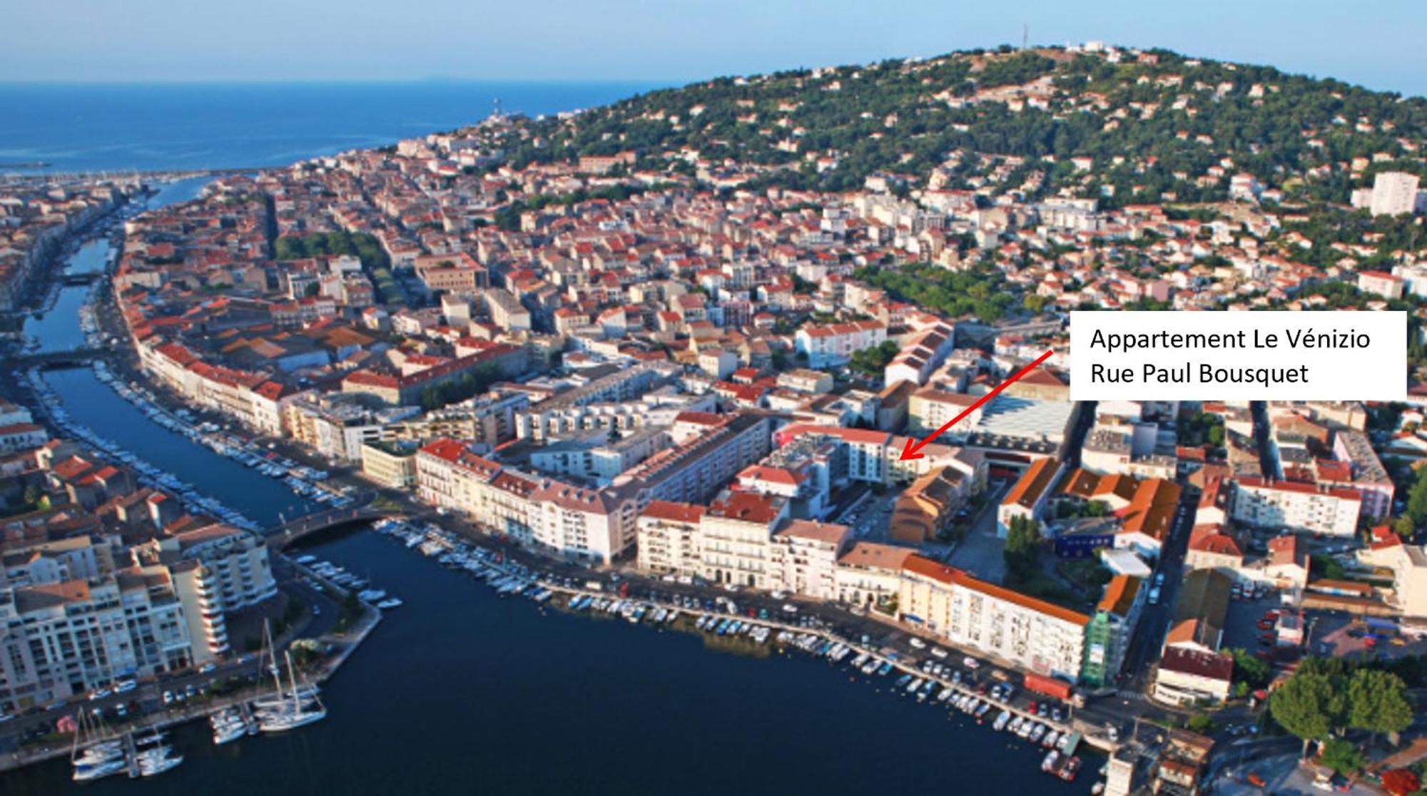 Le Venizio - Classe 2 Etoiles - T2 Climatise, Avec Terrasse, Parking, Pret De Velos, 10 Minutes A Pied Gare Et Centre Ville Sète Exteriör bild