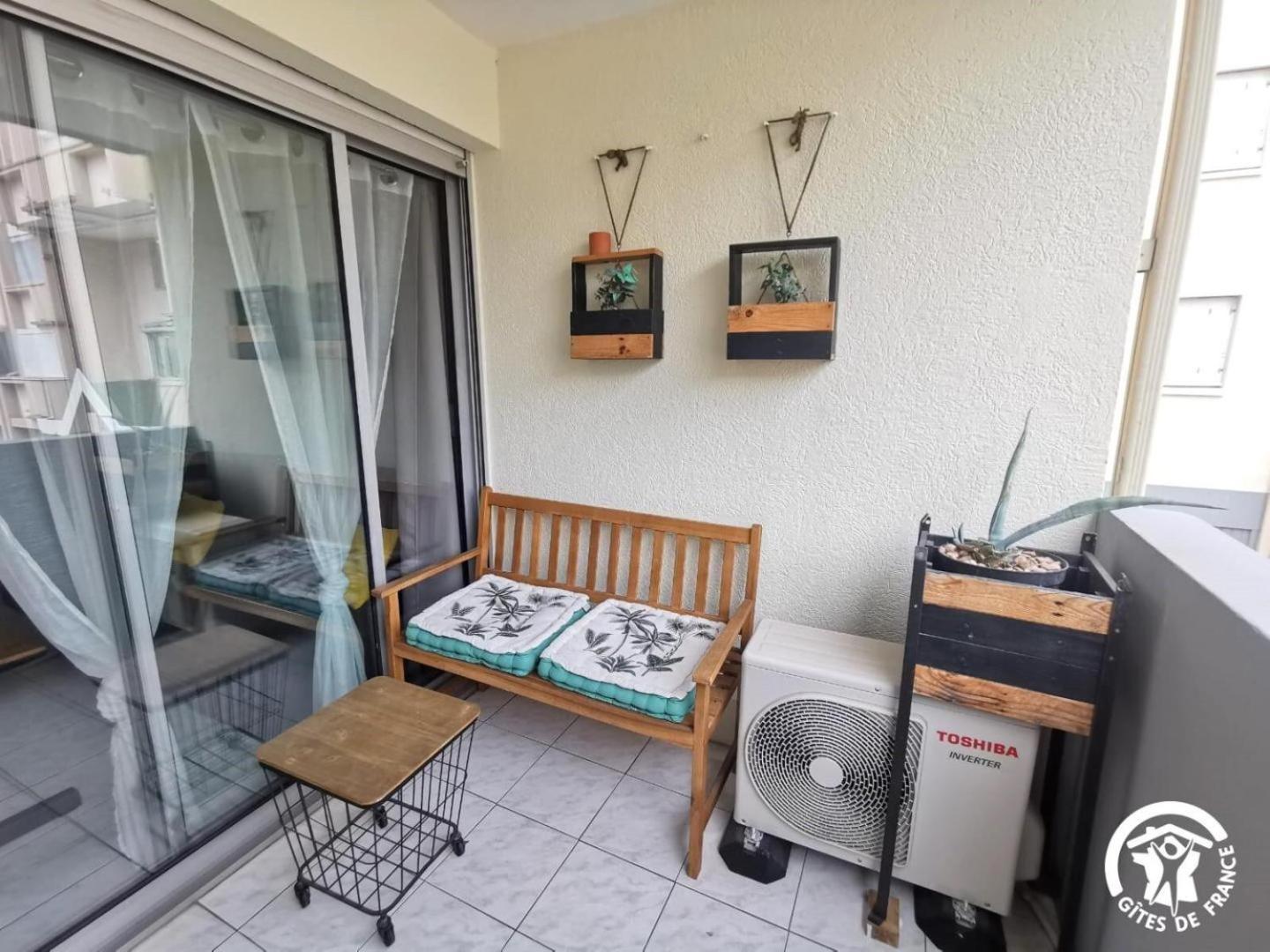 Le Venizio - Classe 2 Etoiles - T2 Climatise, Avec Terrasse, Parking, Pret De Velos, 10 Minutes A Pied Gare Et Centre Ville Sète Exteriör bild